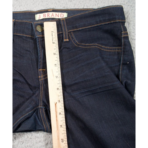 J Brand Womens Legging Size 26 Blue Comfort Stretch Lightweight Dark Starless - Picture 10 of 12